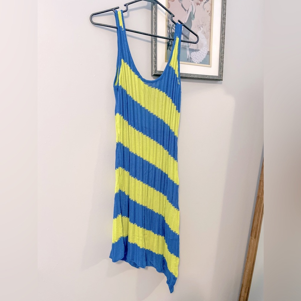 Asymmetrical Knit Dress